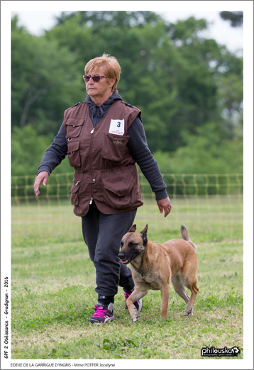 0007-08 mai 2016 - EDEXE DE LA GARRIGUE D'INGRIS - Mme POTFER Jocelyne