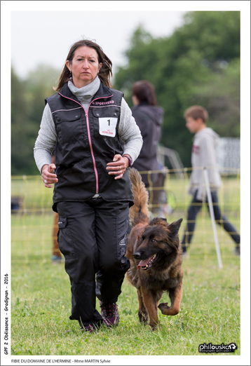 0012-08 mai 2016 - FIBIE DU DOMAINE DE L'HERMINE - Mme MARTIN Sylvie