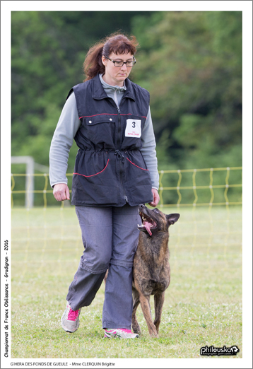 0031-07 mai 2016 - G'HERA DES FONDS DE GUEULE - Mme CLERQUIN Brigitte